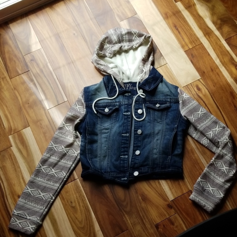 Jean-hoodie mix